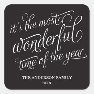 WONDERFUL HOLIDAY STICKERS