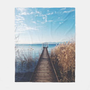 Wonderful Landscape Fleece Blanket