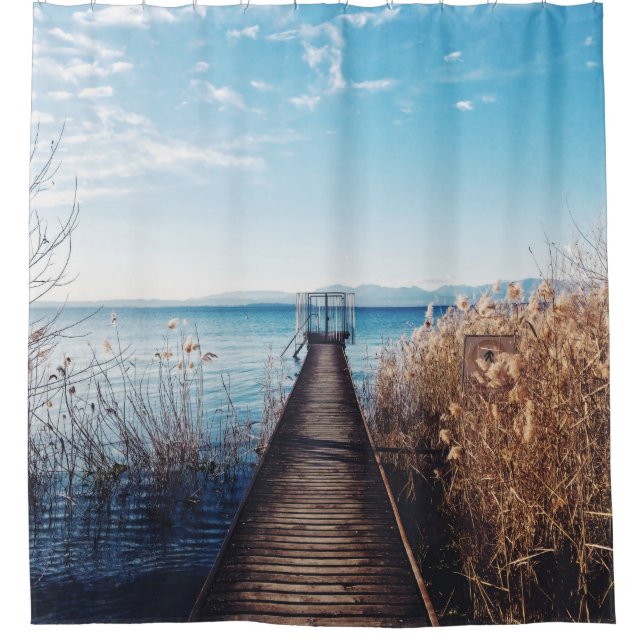 Wonderful Landscape Shower Curtain (Front)
