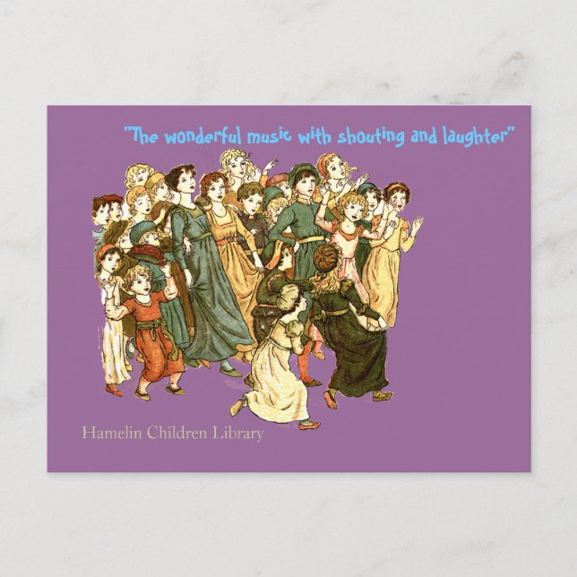 Wonderful Music Postcard (Front)