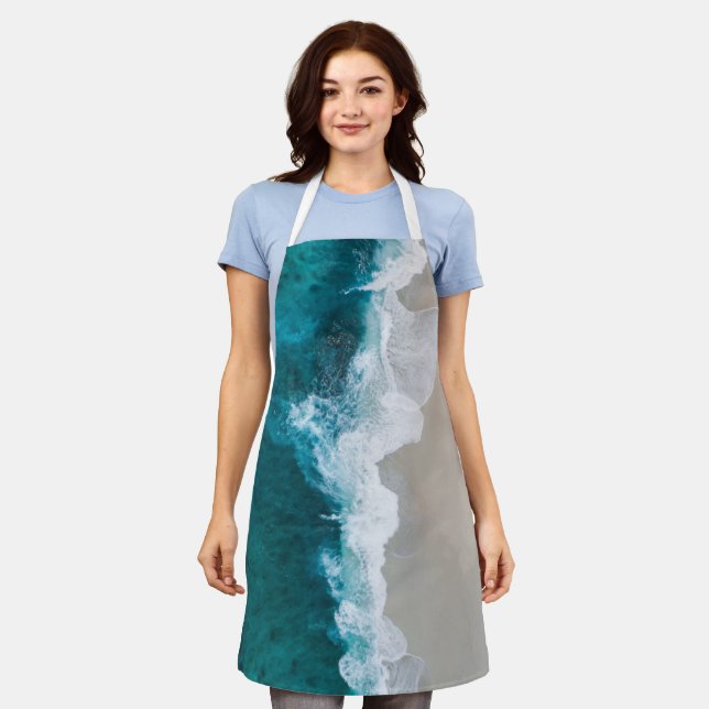 Wonderful Ocean View Apron (Worn)
