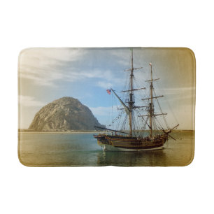 Wonderful Old Ship Bath Mat! Mat