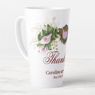 Wonderful pink Callas Lily  Latte Mug