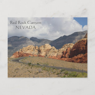 Wonderful Red Rock Canyon Postcard! Postcard