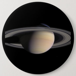 Wonderful Saturn Picture from NASA 6 Cm Round Badge