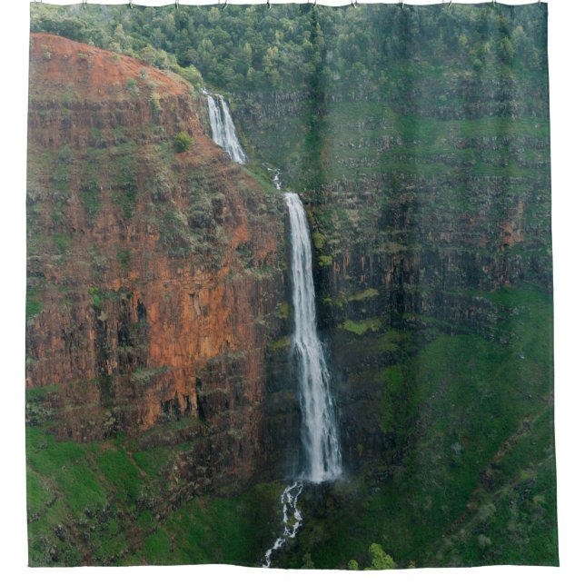 Wonderful Seascape Shower Curtain (Front)