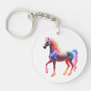 Wonderful Shiny Horse Key Ring
