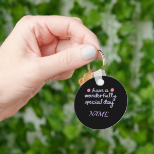 Wonderful Special Day Birthday & Gift Collection Key Ring
