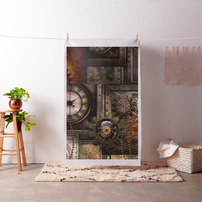 Wonderful steampunk design fabric (In Situ)