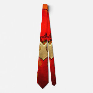 Wonderful steampunk heart tie