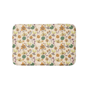 Wonderful Summer Pattern Bath Mat