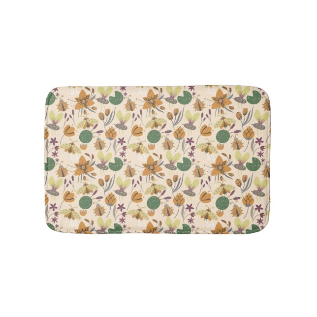 Wonderful Summer Pattern Bath Mat (Front)