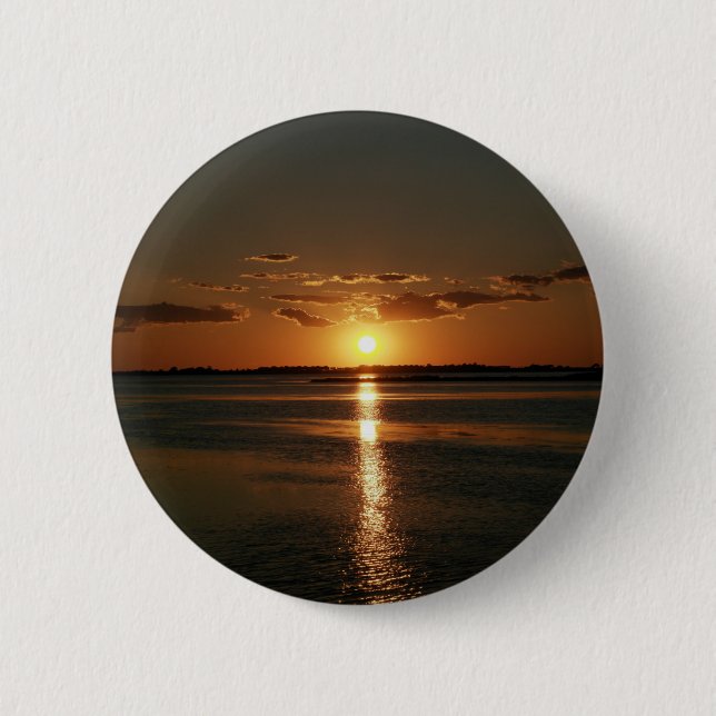 Wonderful Sunset 6 Cm Round Badge (Front)