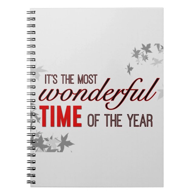 Wonderful Time Notebook (Front)