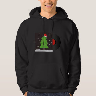 Wonderful Time with Red Christmas Tree with Christ Hoodie