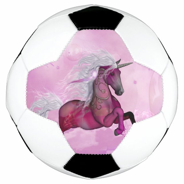 Wonderful unicorn soccer ball (Front)