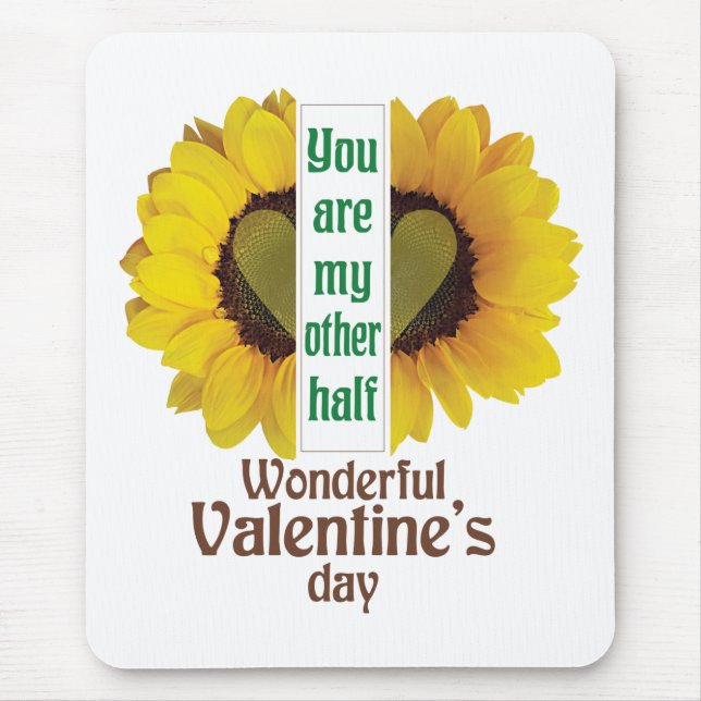 Wonderful Valentine's day Mouse Pad (Front)
