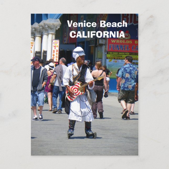 Wonderful Venice Beach Postcard! Postcard (Front)