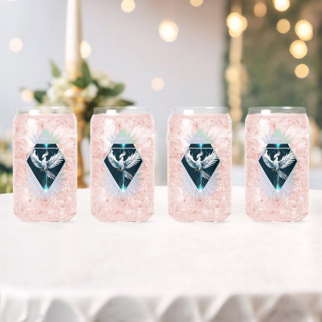 Wonderful white fantasy phoenix.  can glass (Insitu (Wedding))