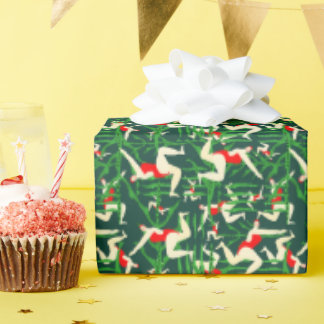 Wonderful Wild Swimming Women Wrapping Paper