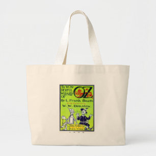 Wonderful Wizard Of Oz Large Tote Bag