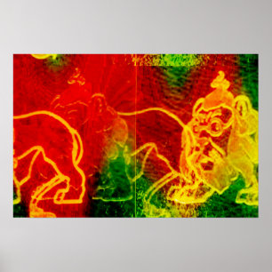 Wonderful Wizard of Oz Lion Holgaart Poster