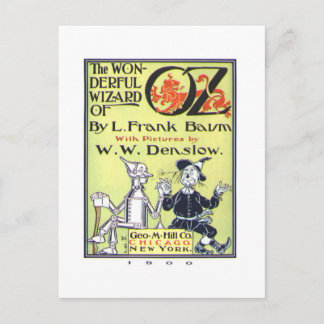 Wonderful Wizard Of Oz Postcard