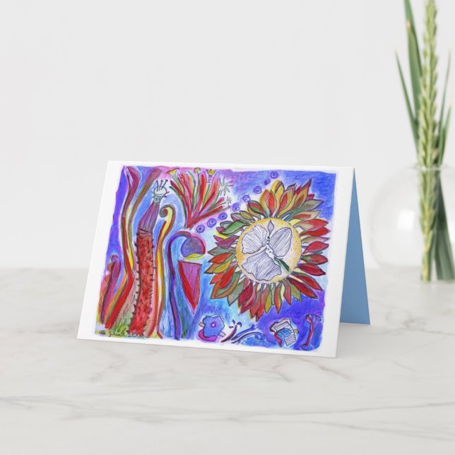 Wonderful World Holiday Card (Front)