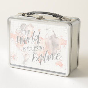 Wonderful World I Metal Lunch Box
