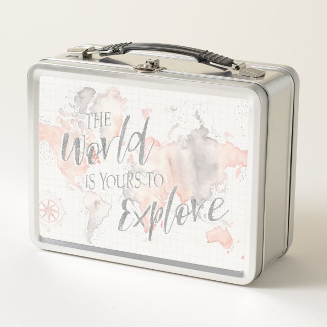 Wonderful World I Metal Lunch Box (Front)