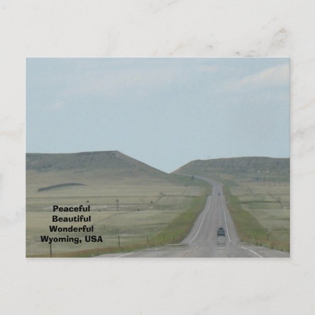 Wonderful Wyoming Postcard (Front)