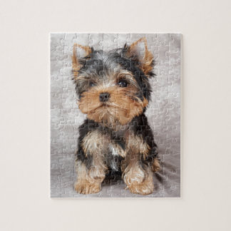 Wonderful yorkie jigsaw puzzle