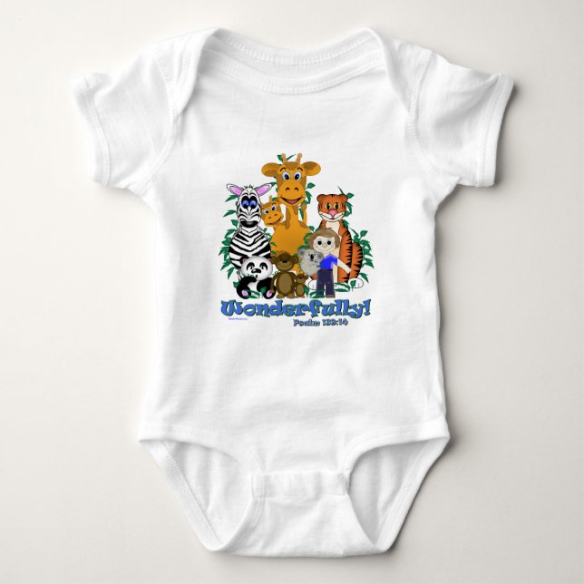 Wonderfully Made Baby Bodysuit (Front)
