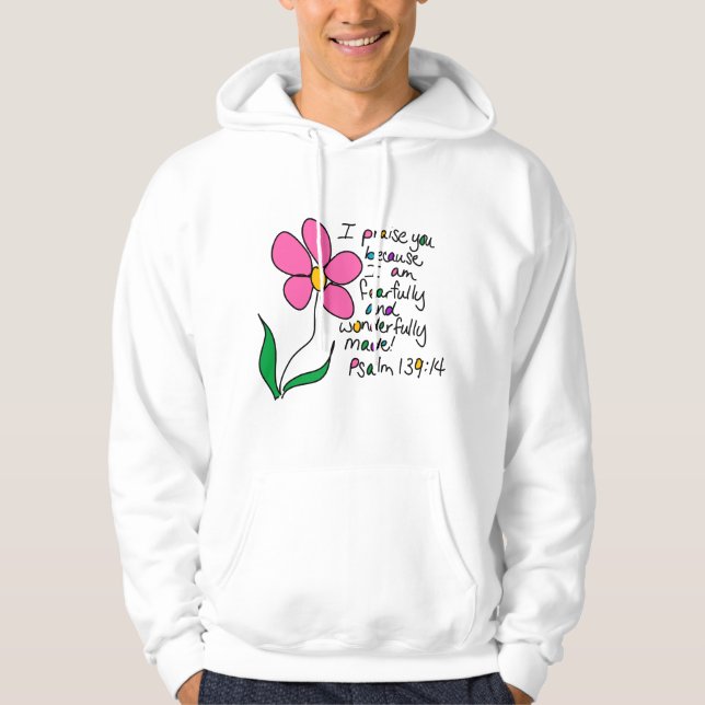 Wonderfully Made Hoodie (Front)