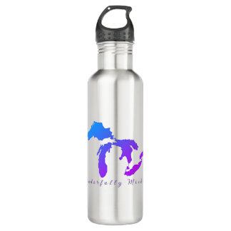 Wonderfully Michigan Water Tumbler 710 Ml Water Bottle