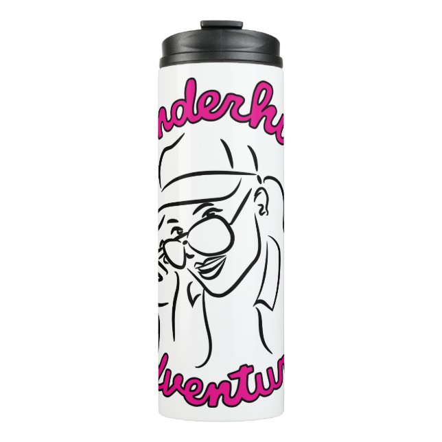Wonderhussy Adventures Portrait Thermal Tumbler (Front)