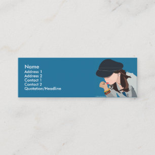 "Wondering" design Business Card