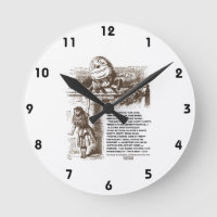 Wonderland Alice Humpty Dumpty Conversation Quote