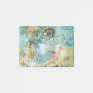 Wonderland - Alice In Wonderland Collage Post-it Notes