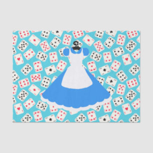 Wonderland Alice Pattern Tissue Paper