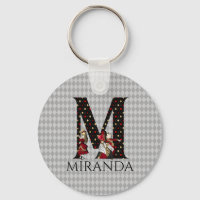 Wonderland Alice & Queen of Hearts Letter M