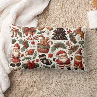 Wonderland Animal Christmas Pillow