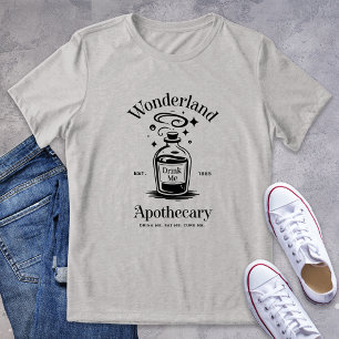 Wonderland Apothecary Logo Bookish Graphic Tri-Blend Shirt