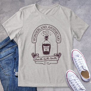 Wonderland Apothecary Logo Bookish Tri-Blend Shirt