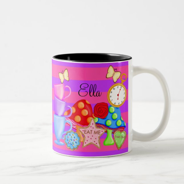 Wonderland BIrthday Mug (Right)