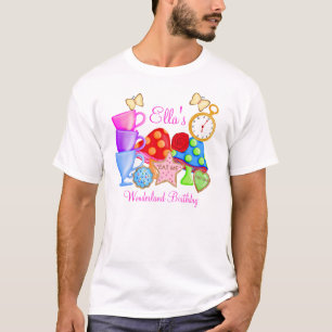 Wonderland Birthday T Shirt