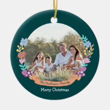 Wonderland Dreamer floral wreath_green