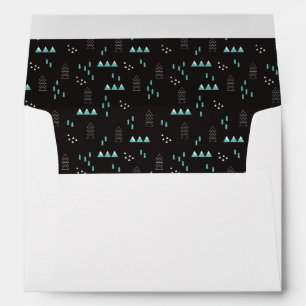 Wonderland Geometric Night Pattern Envelope