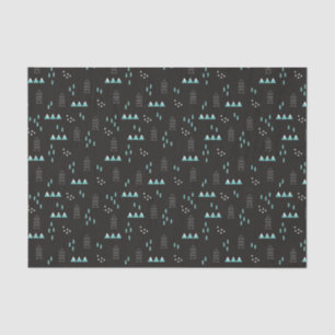 Wonderland Geometric Night Pattern Tissue Paper