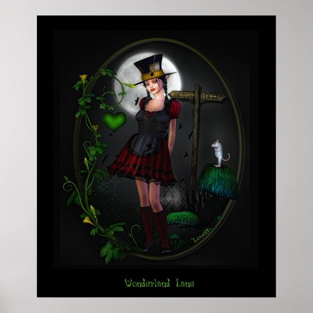 Wonderland lane poster (Front)